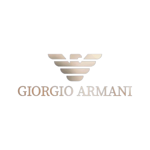 Armani clothing, shoes, accessories, perfumes